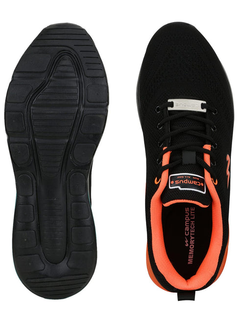 FLYING FURY Black Men's Casual Shoes